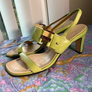Y2k Anne Klein kitten heels/ mules